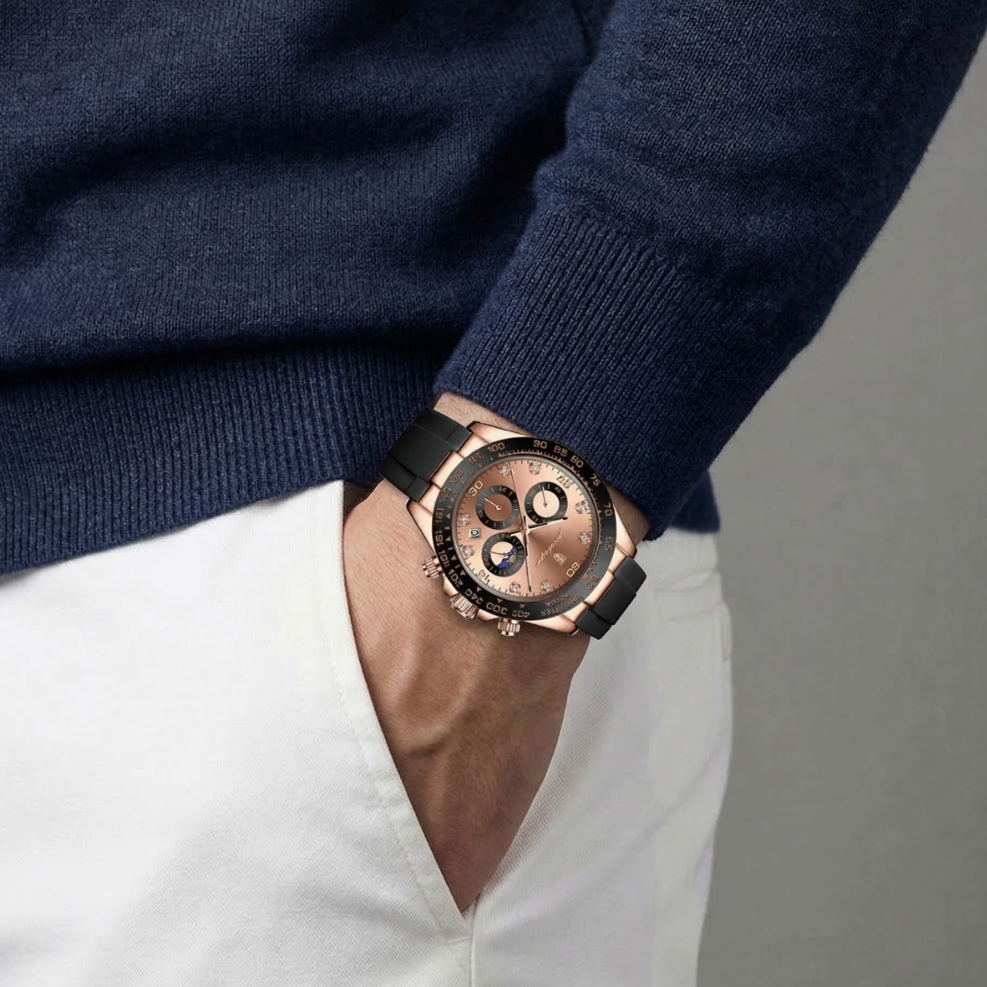Reloj Daychrono Rosé Hombre