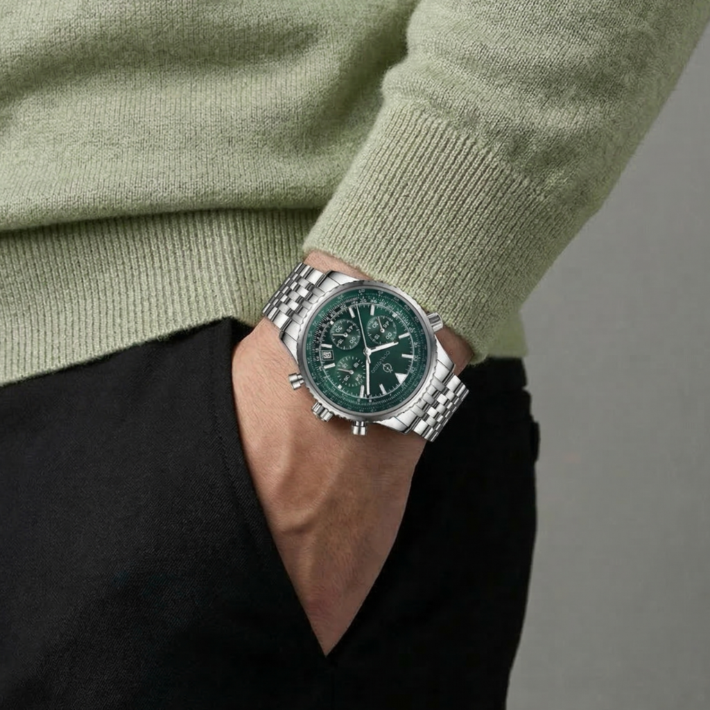 Reloj Heritage Green Dial Hombre