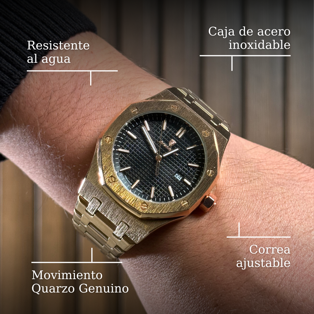 Reloj Gold Oak 42 Hombre