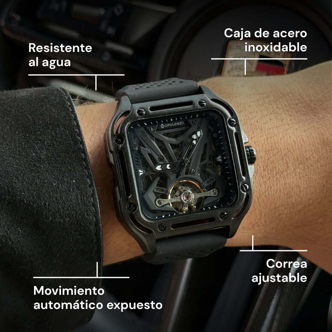 Reloj Carbon Stratos Motion Hombre