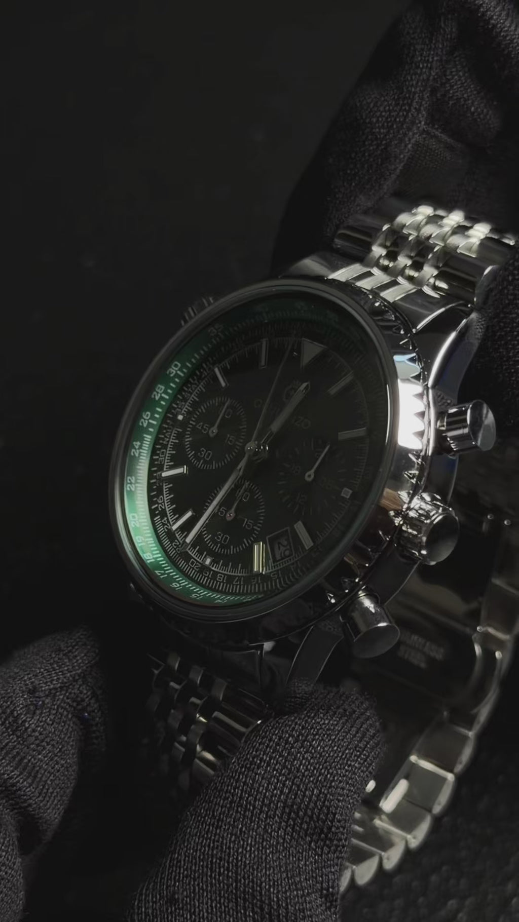 Reloj Heritage Green Dial Hombre