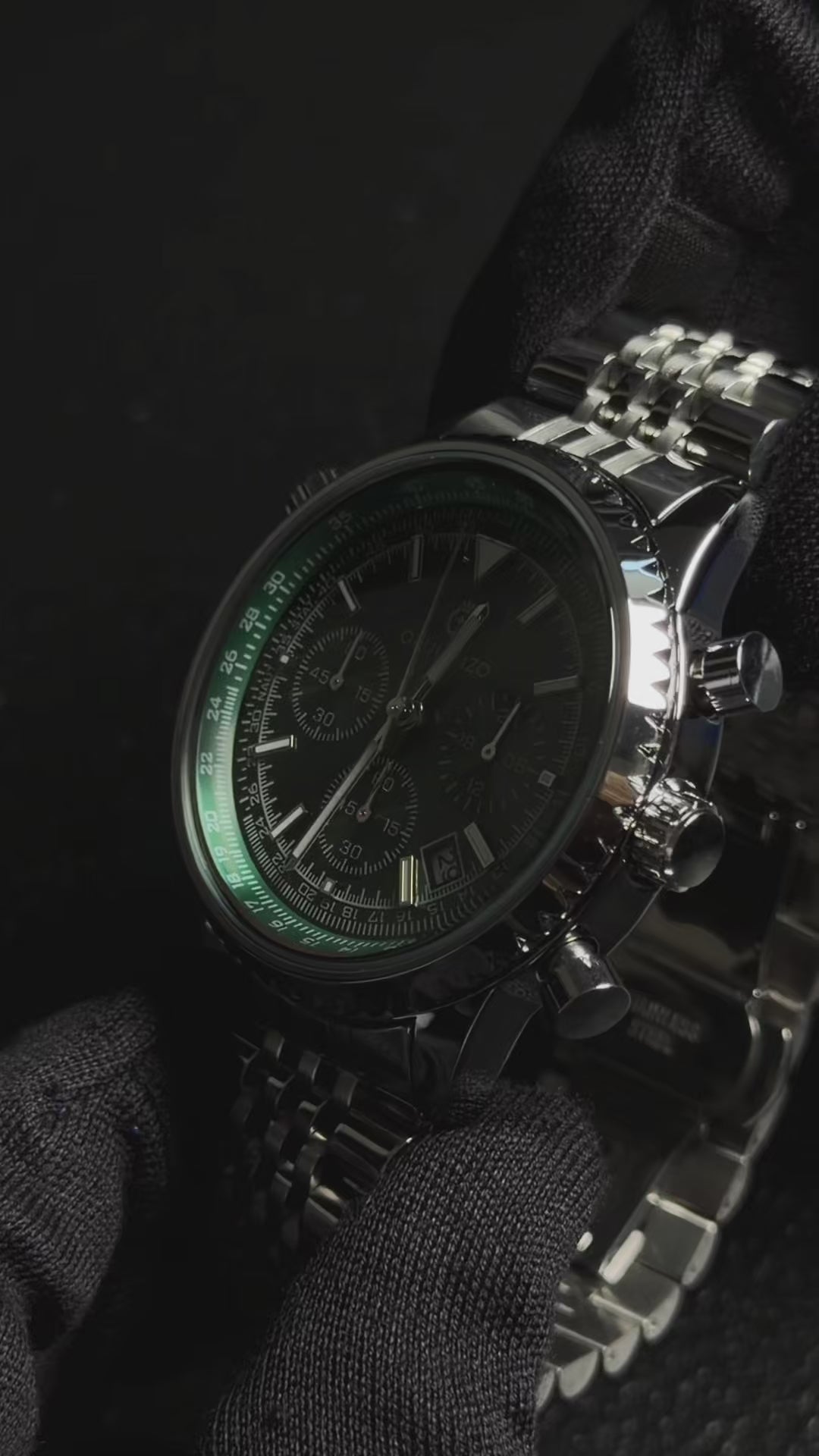 Reloj Heritage Green Dial Hombre