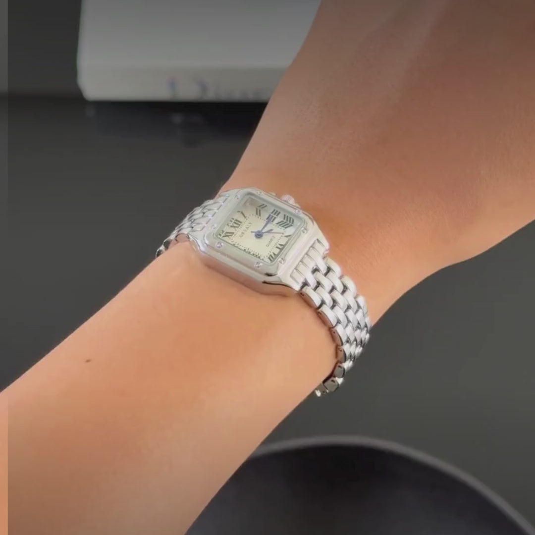 Reloj Pantera Silver Mujer